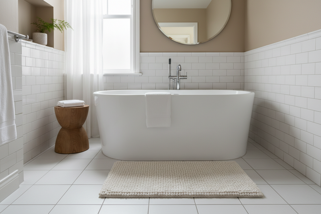 Best Bath Mats for Small Bathrooms: Space-Saving Solutions