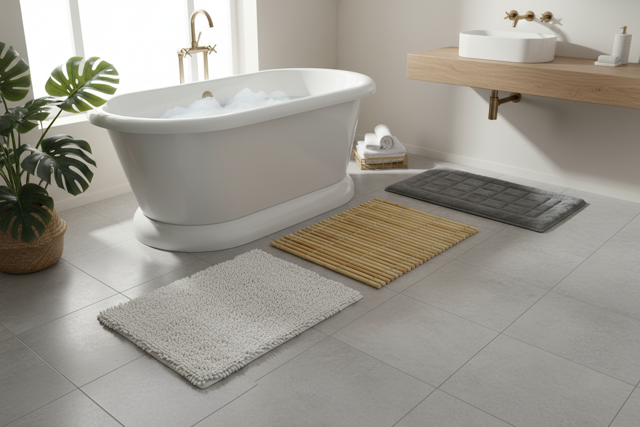 How to Choose the Perfect Bath Mat for Your Bathroom
