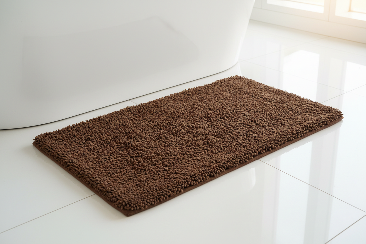Brown Bath Mat
