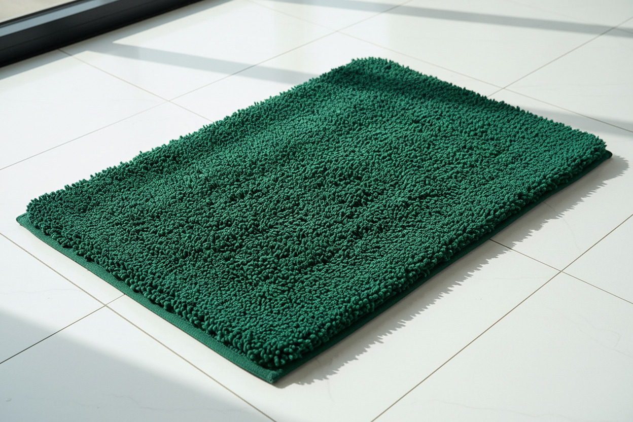 Green Bath Mat