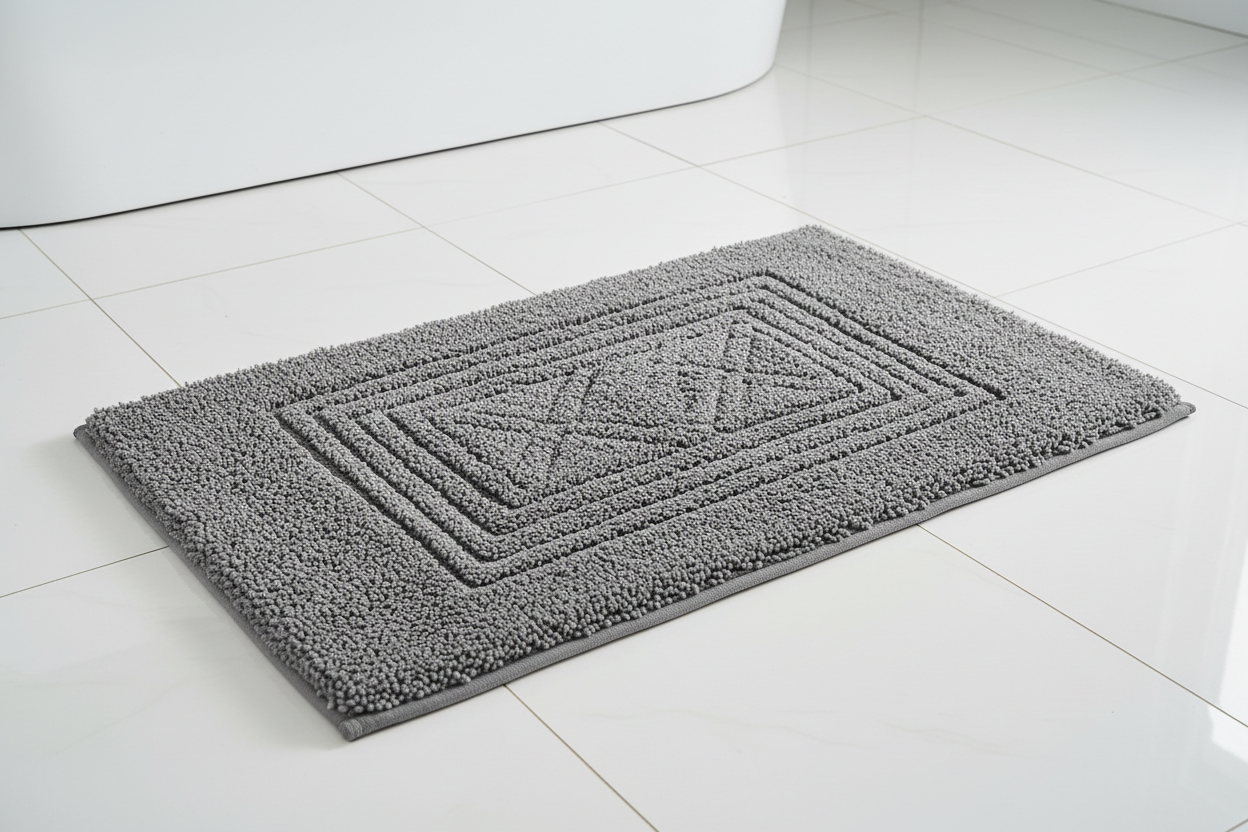 Grey Bath Mat