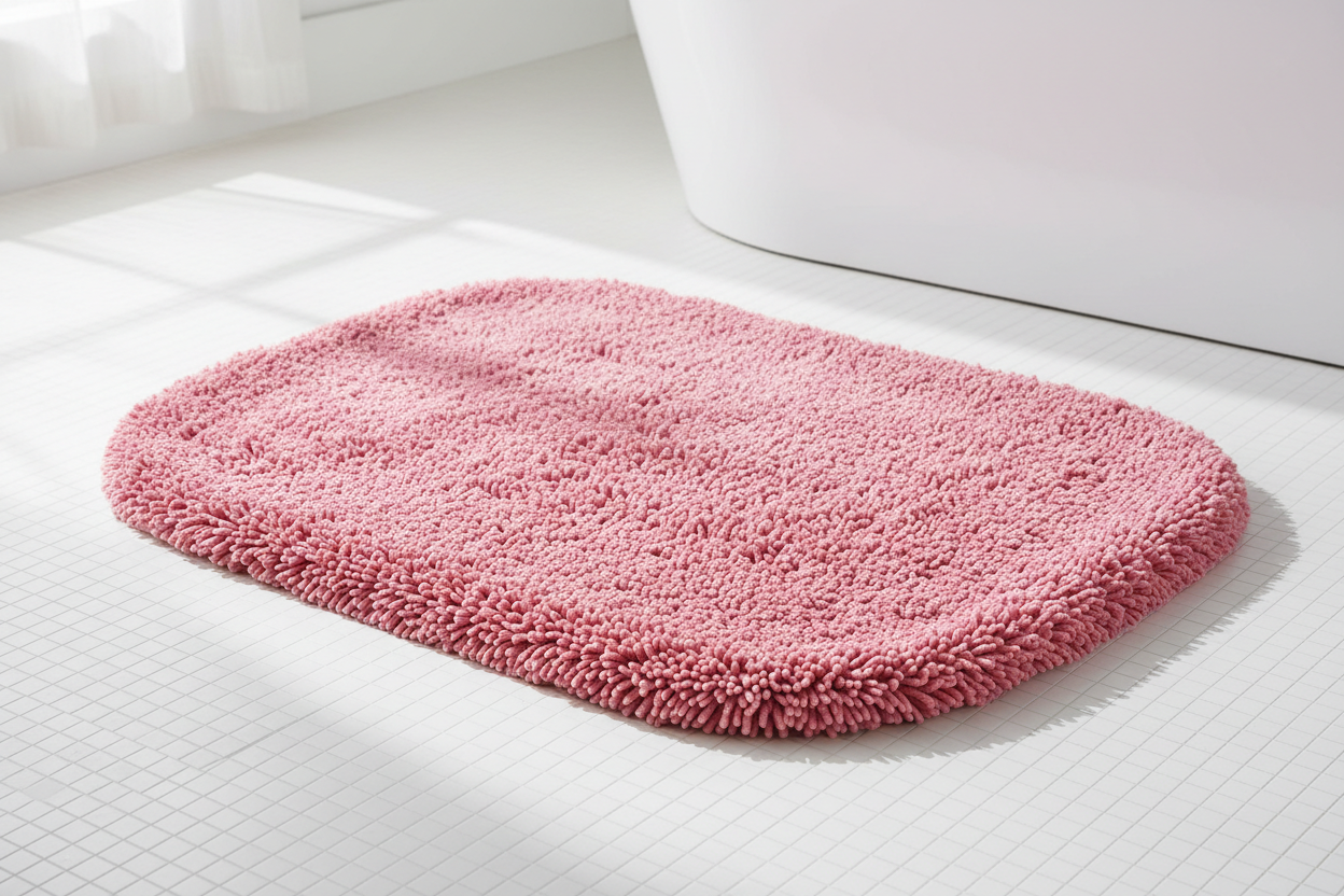 Pink Bath Mat