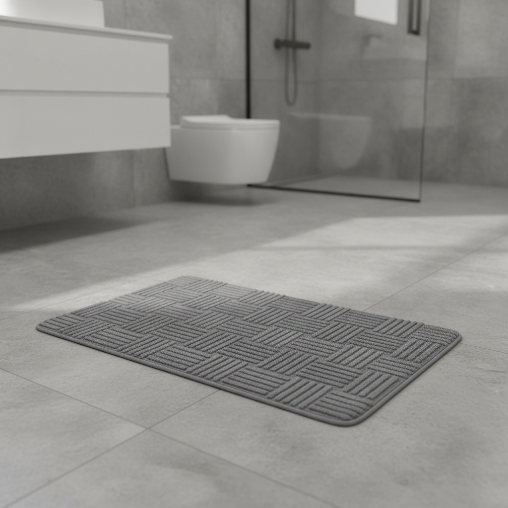 Design Thick Bathroom Rug