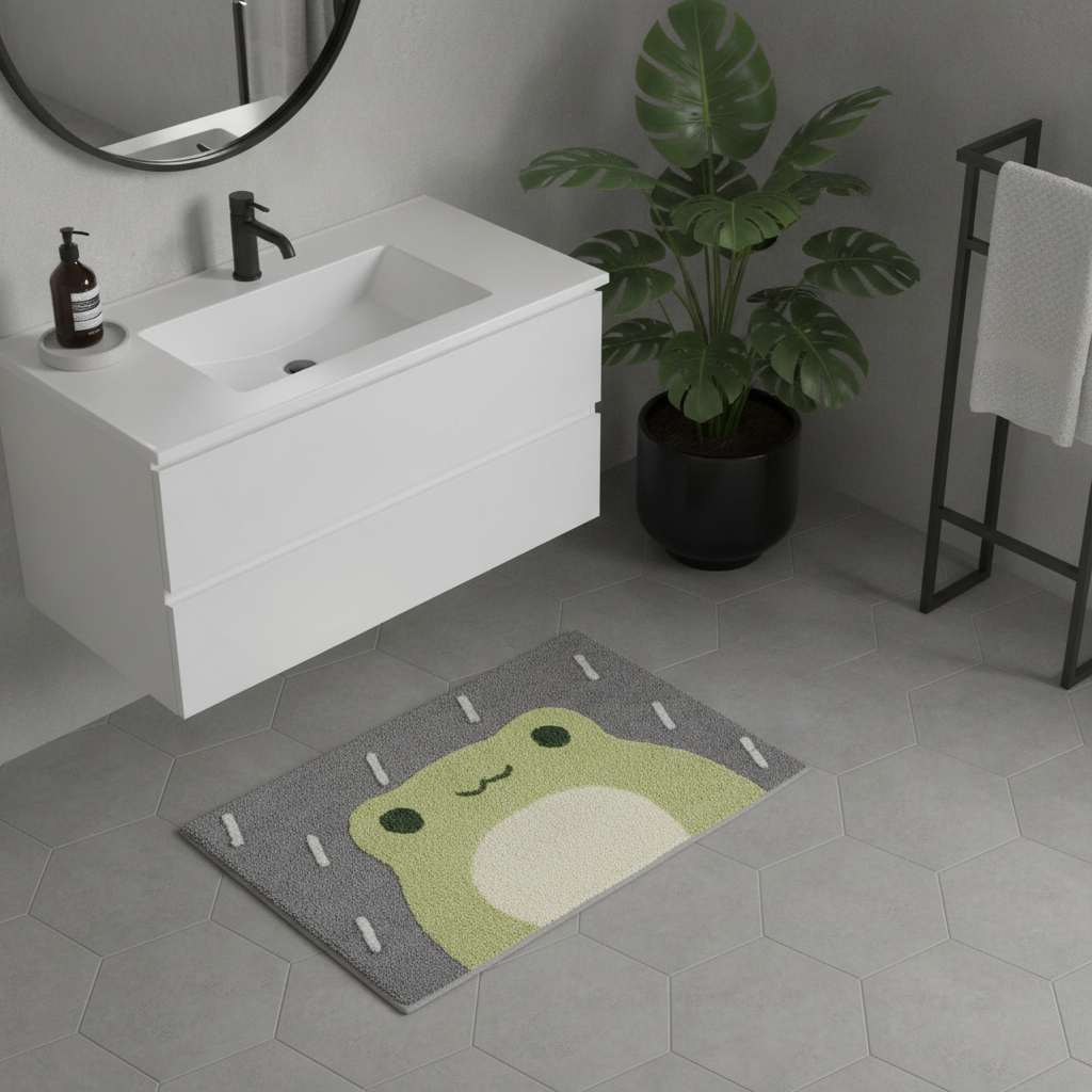 Frog Bathroom Rug