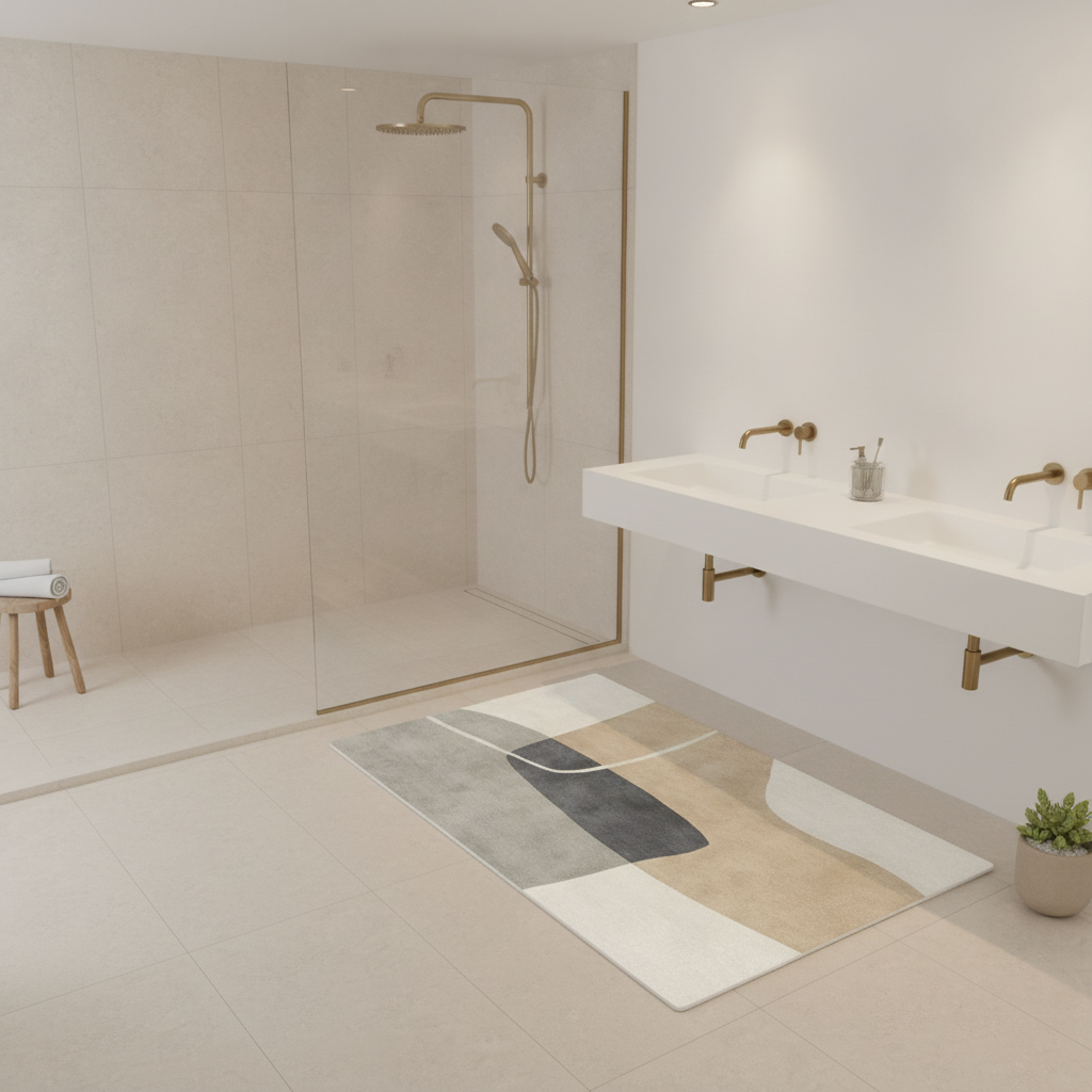 Natural Diatomite Bathroom Rug