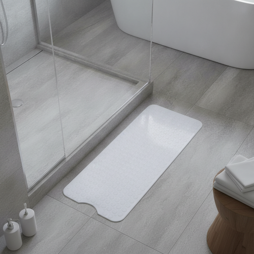 Bathrug Transparent Bath Mat