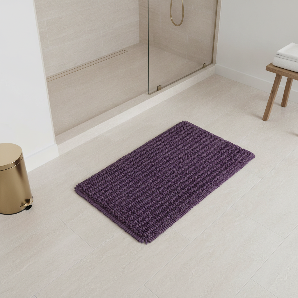 Purple Bath Mat