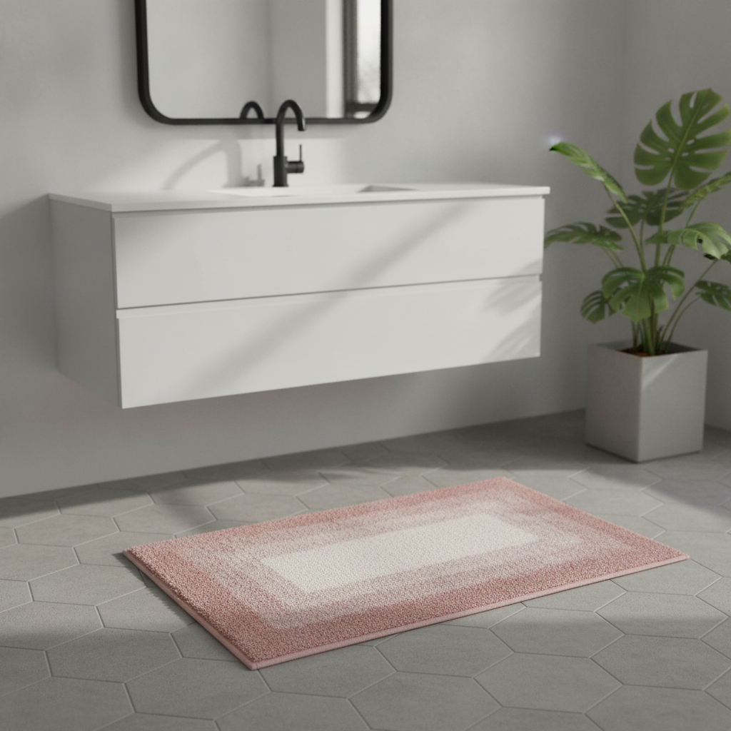 Pink Bathroom Rug - view 11