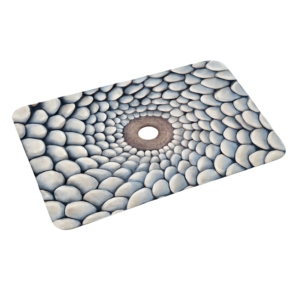 Effect Pebble 60x90cm Bath Mat