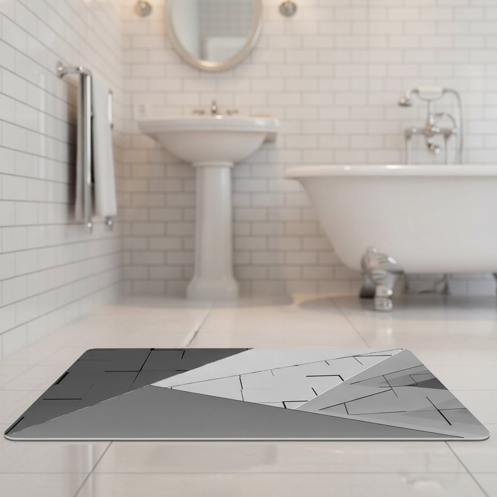 Industrial Style Bath Mat