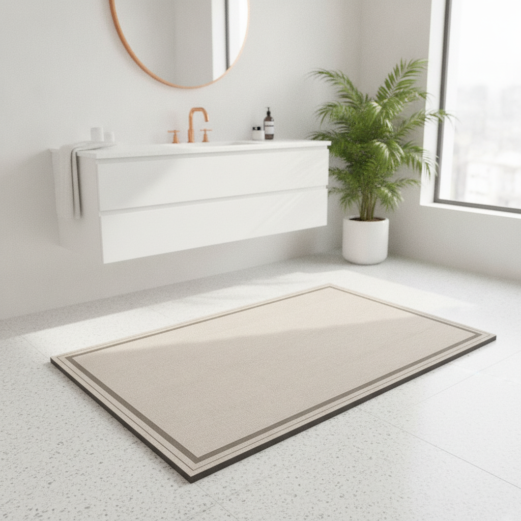 Diatomite Large Size Bath Mat