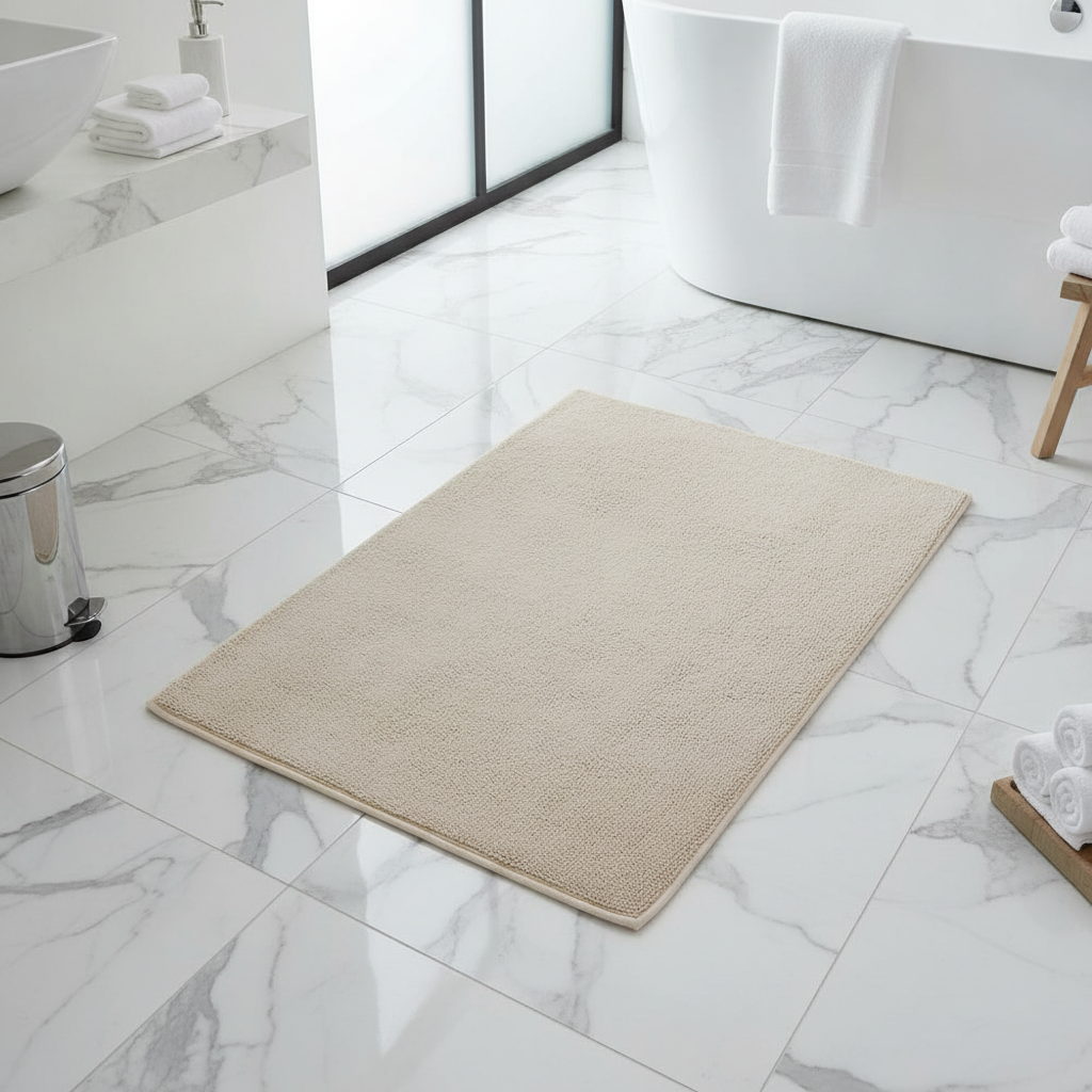 Large Microfiber Bathroom Rug