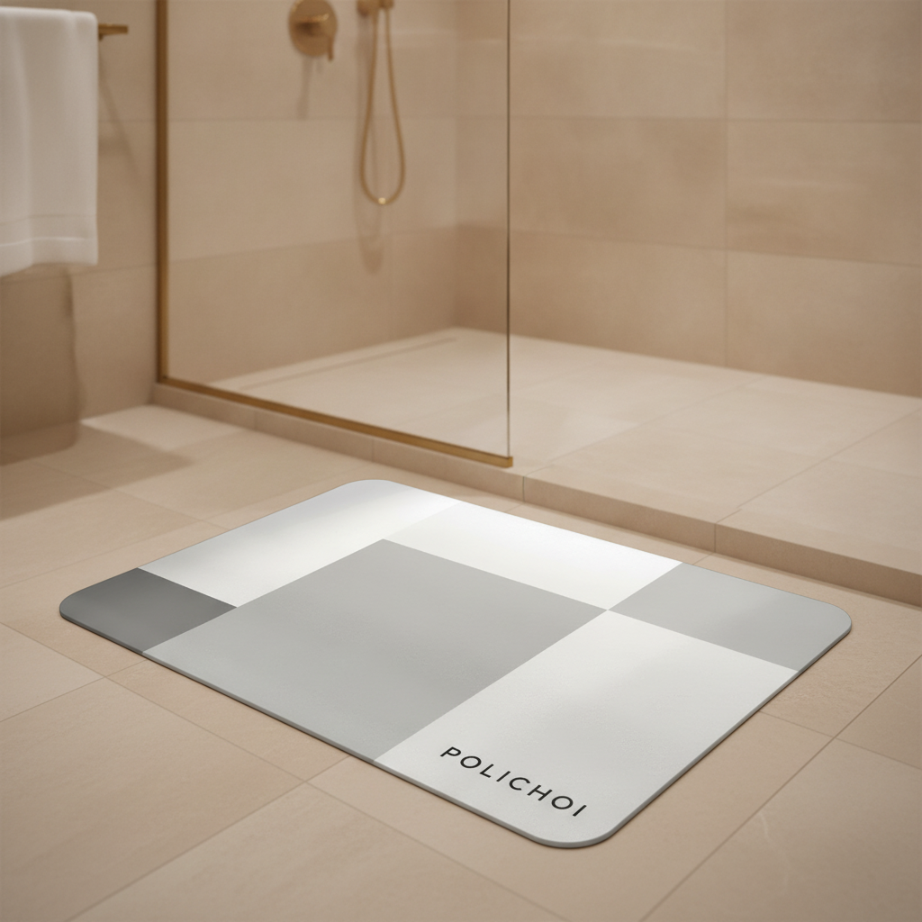 Non-Slip Bathroom Rug - bathroom setting