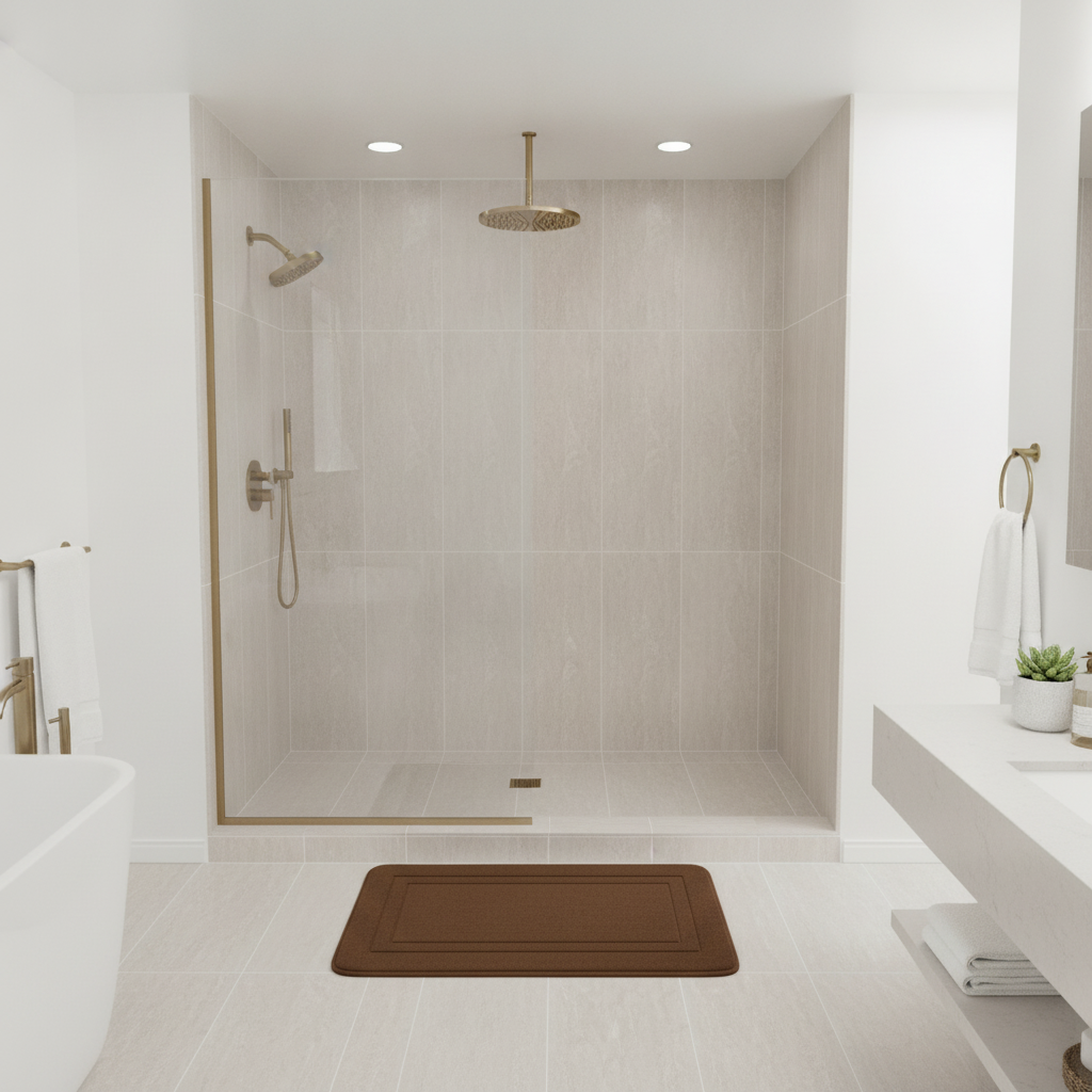 Memory Shape Bathroom Rug