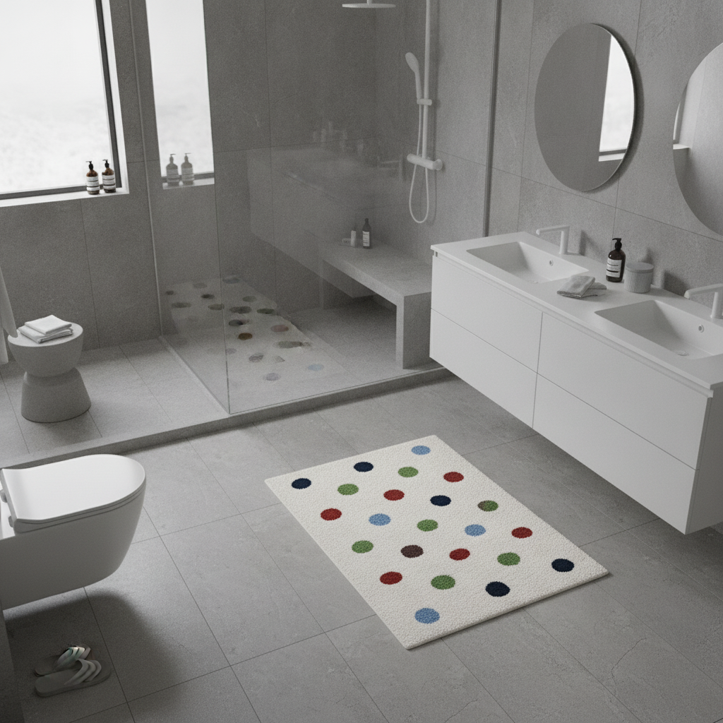 Colored Bath Mat