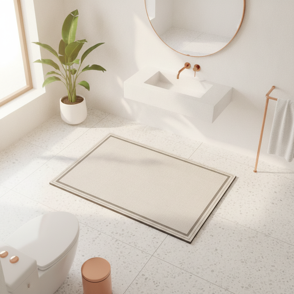 Diatomite Large Size Bath Mat