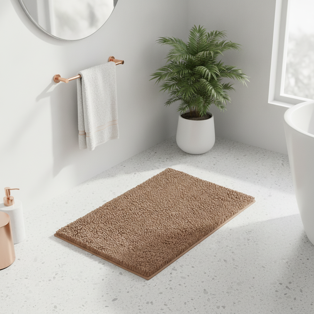 Caterpillar Bathroom Rug