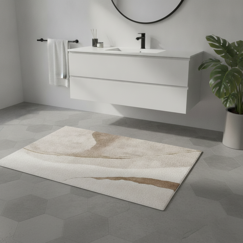 Modern Bathroom Rug