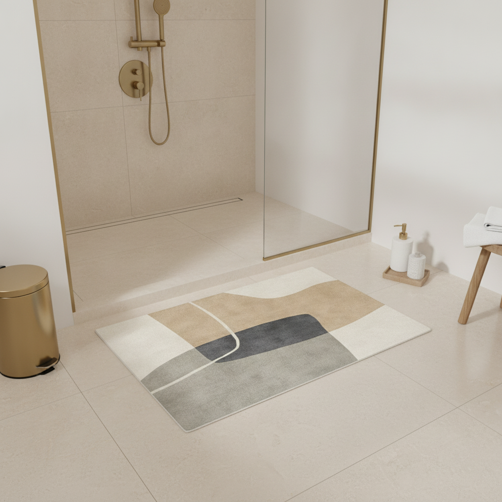 Natural Diatomite Bathroom Rug