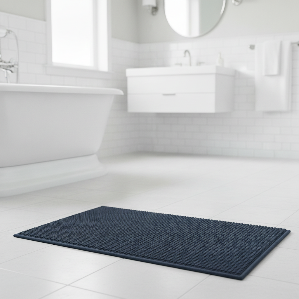 Blue Navy Bath Mat