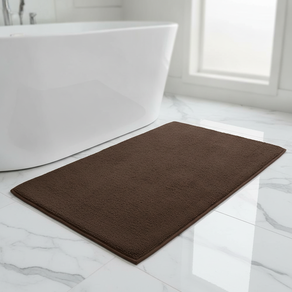 Large Microfiber Bathroom Rug