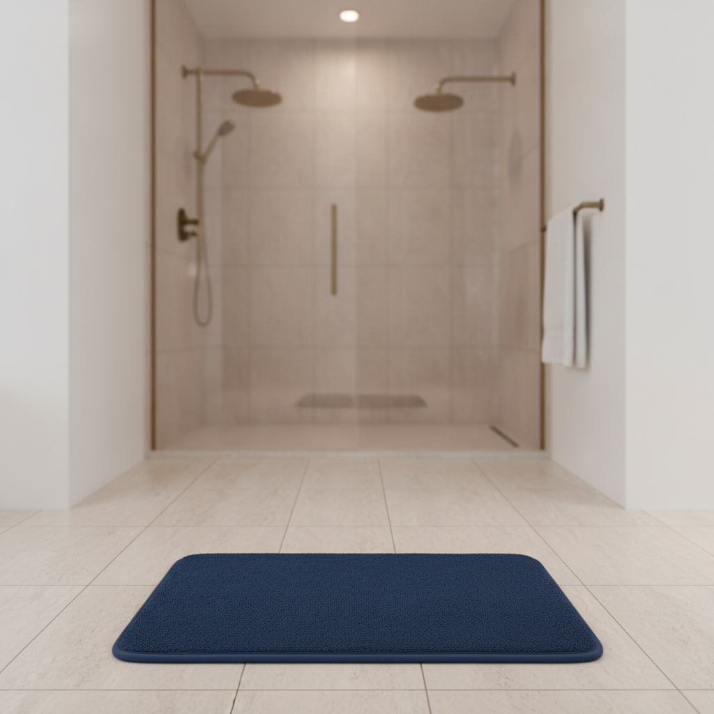 Blue Night Bath Mat
