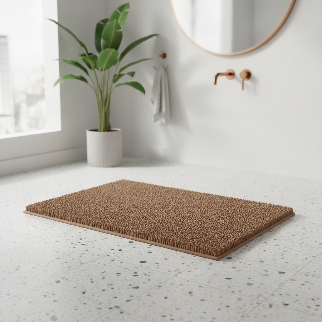 Caterpillar Bathroom Rug