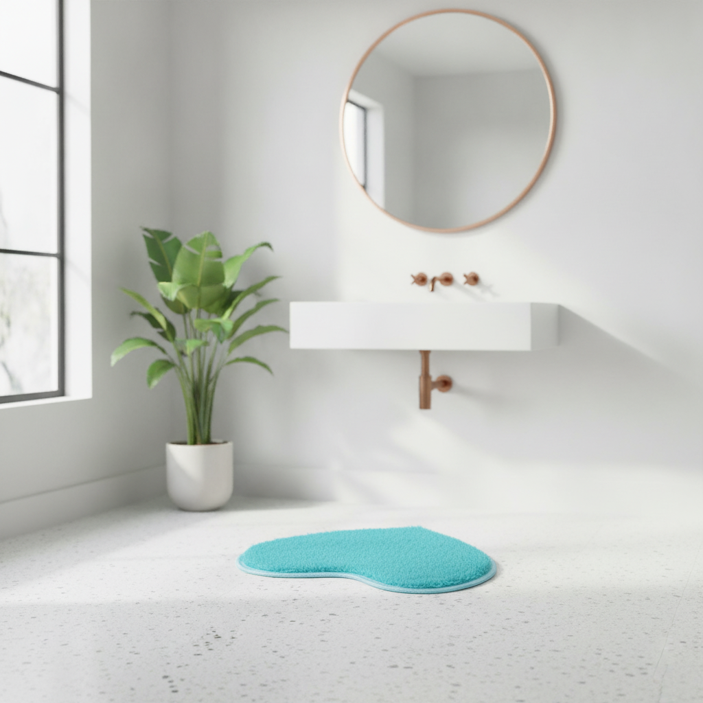 Microfiber Caterpillar Bath Mat