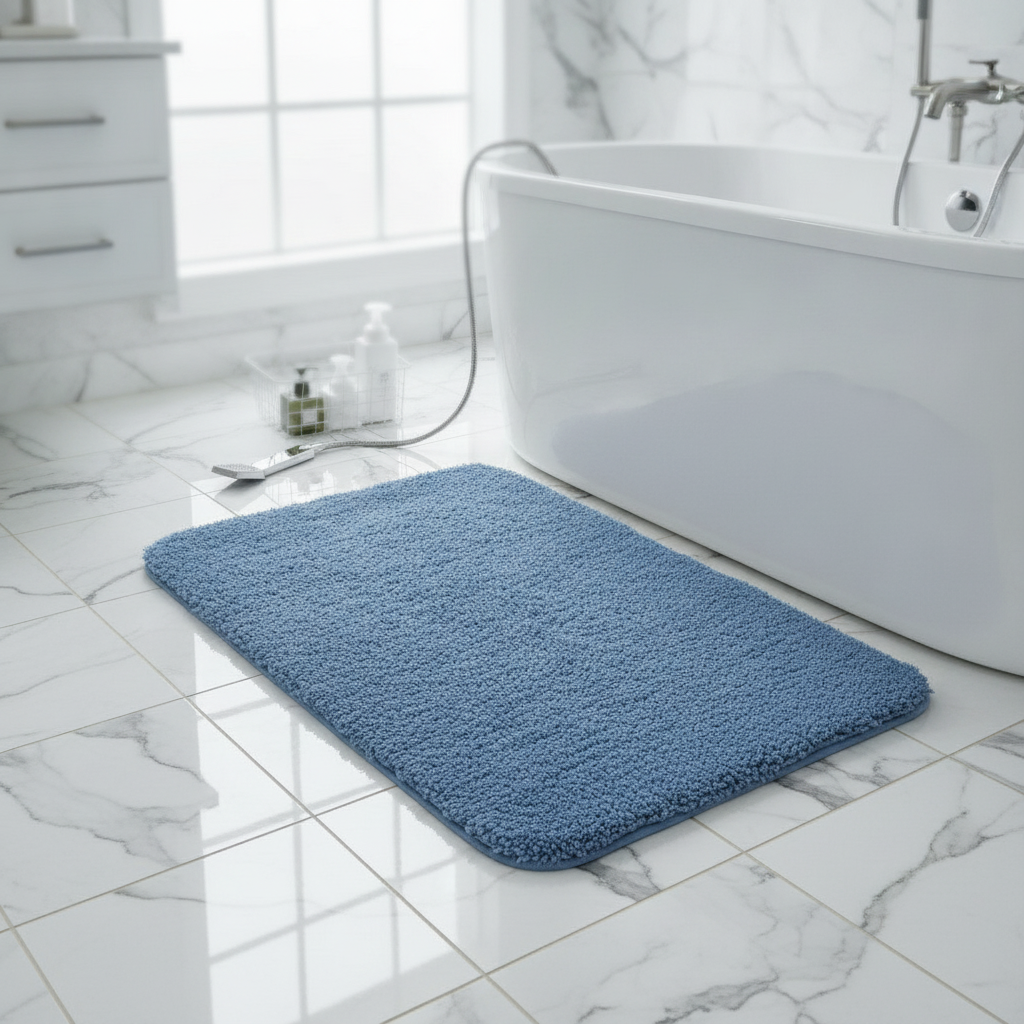 Fluffy Bathroom Rug