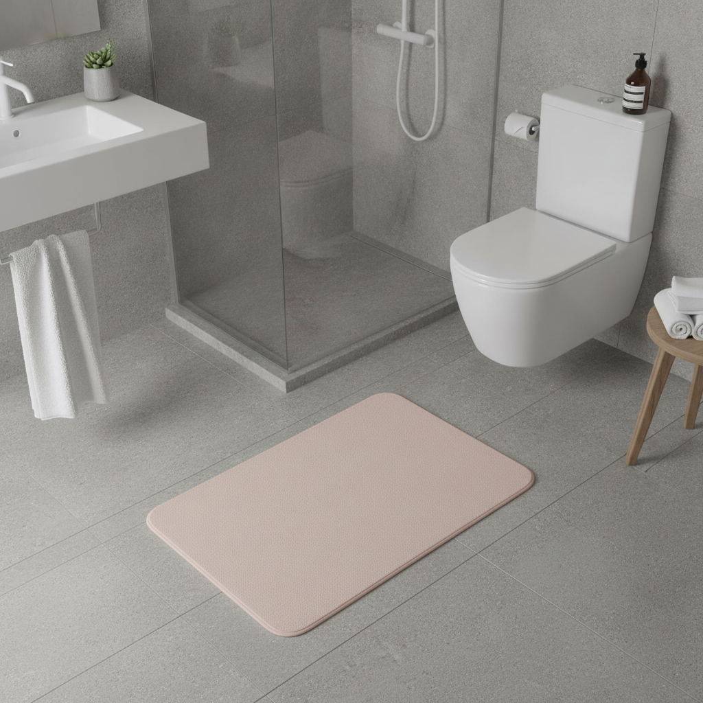 Absorbent Diatomite Bath Mat