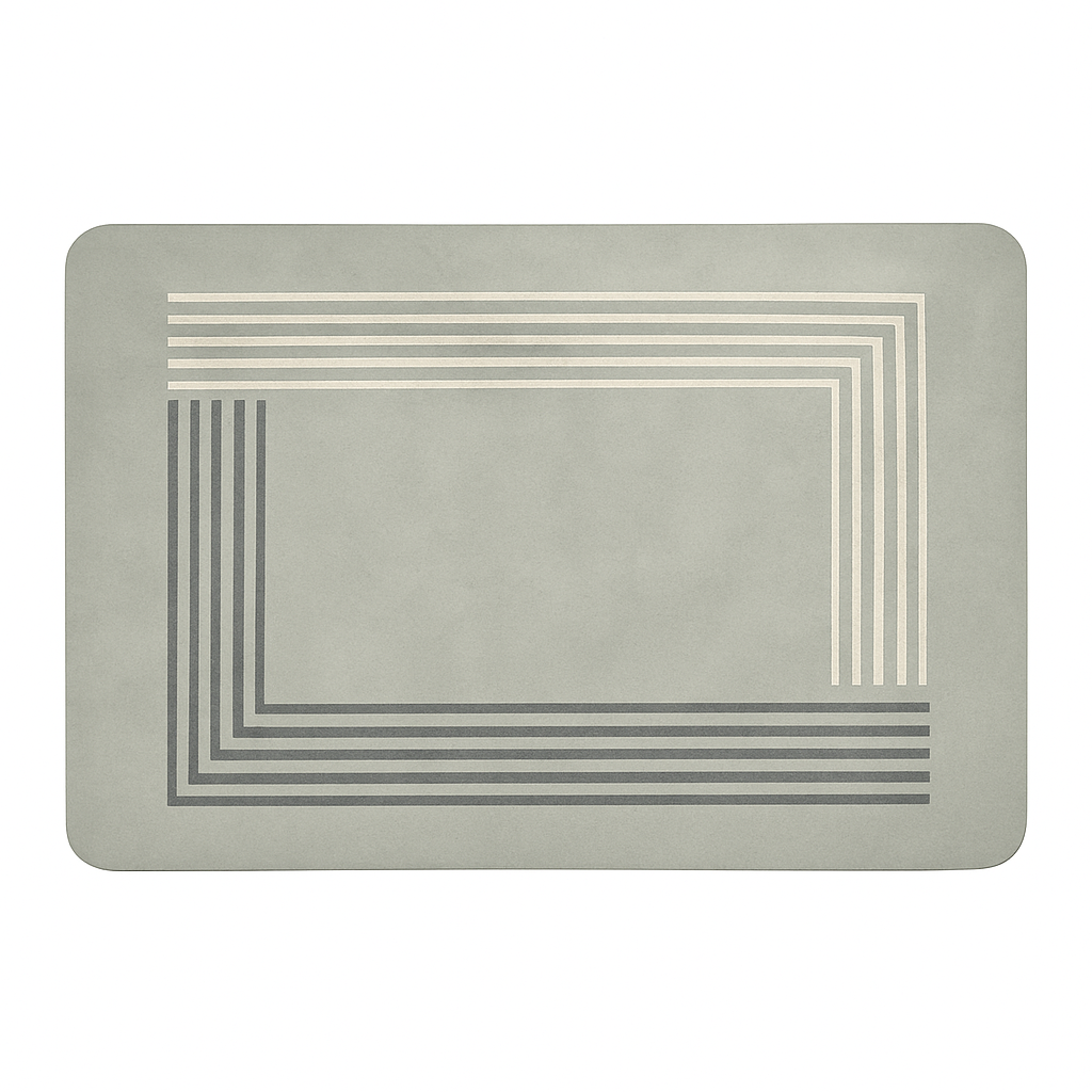 Diatomite Gray Bath Mat