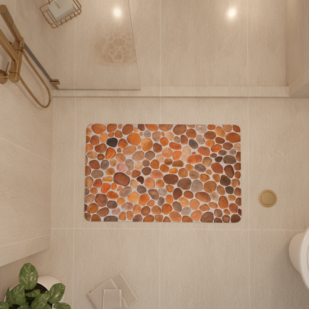 Shape Pebble Bath Mat - product detail
