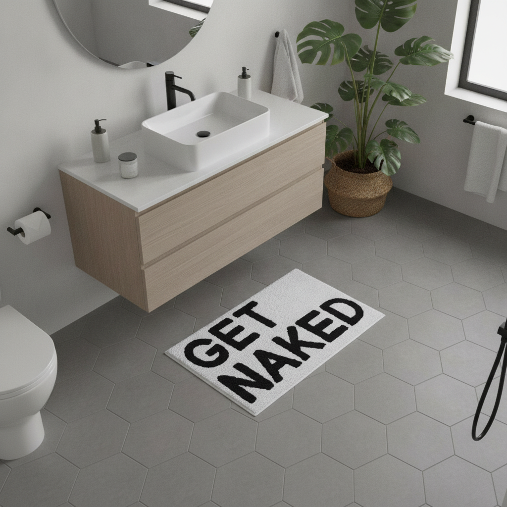 Get Naked Bath Mat