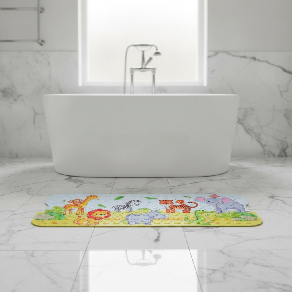 Non-Slip Baby Bath Mat - care instructions