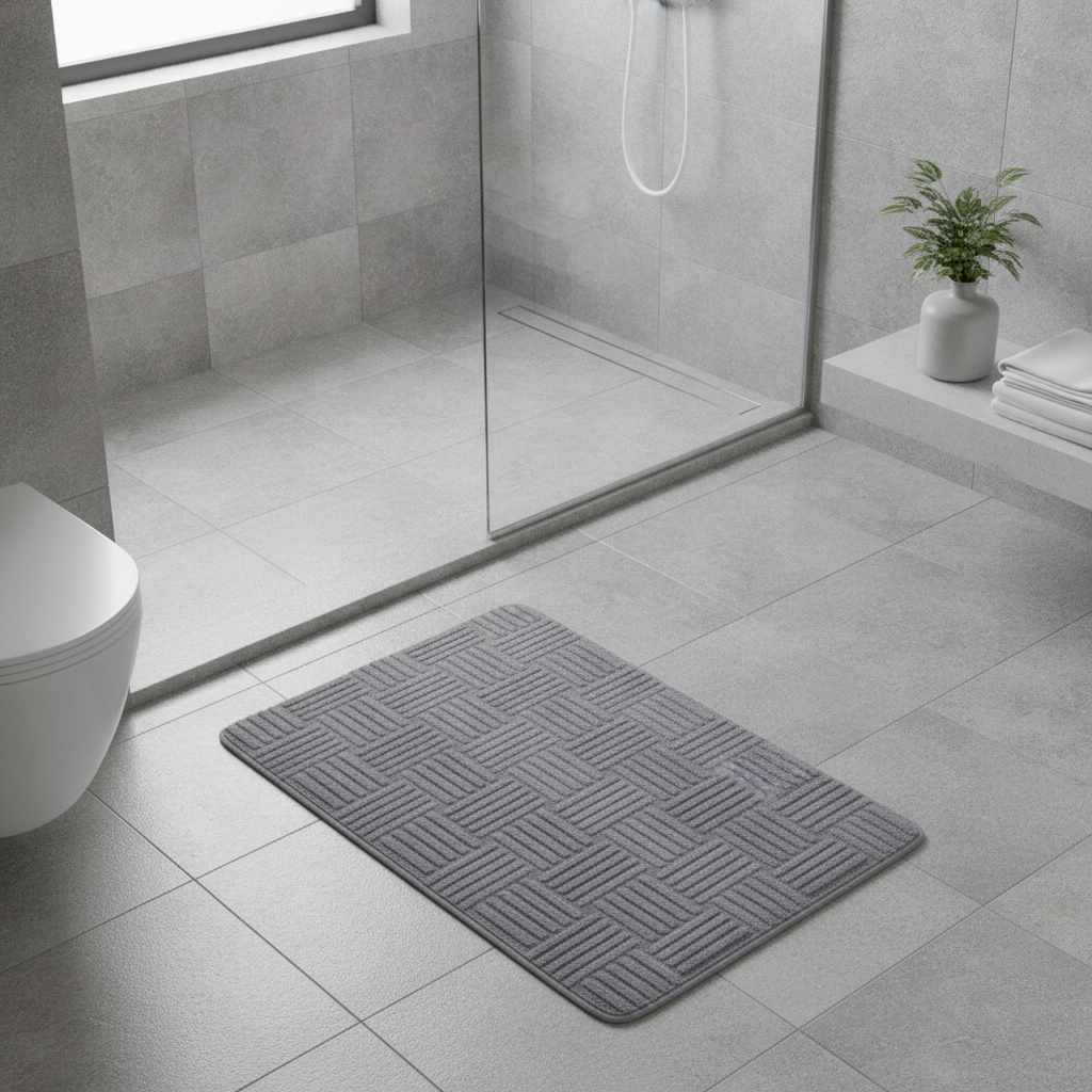 Design Thick Bathroom Rug