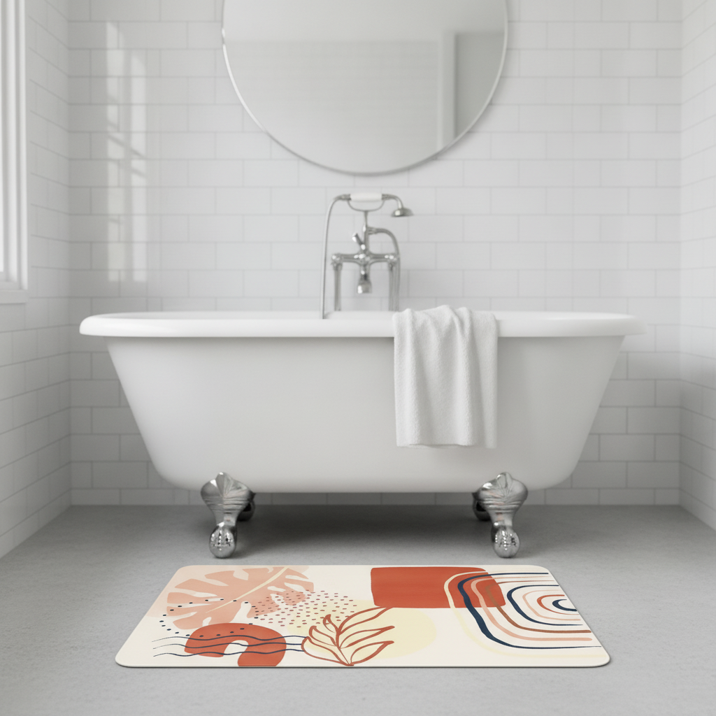 Diatomaceous Earth Bath Mat