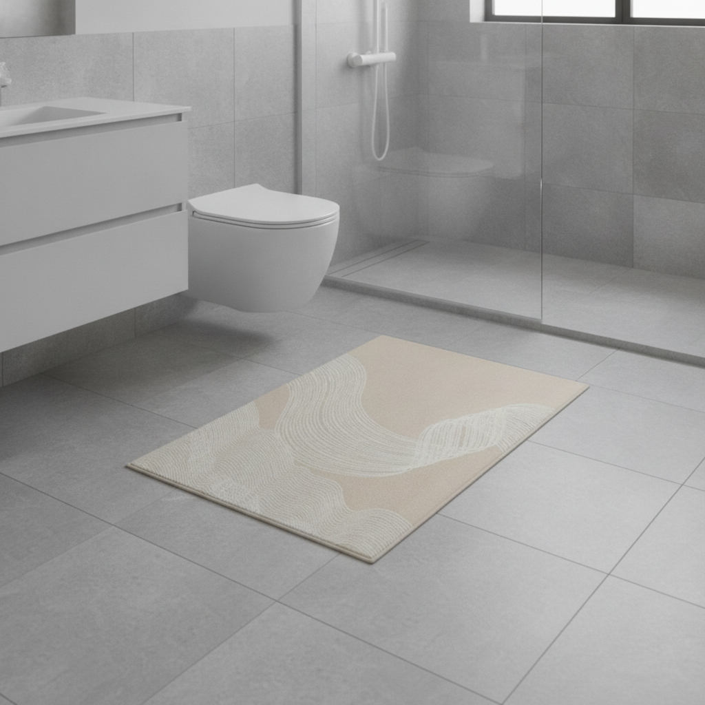 Beige Light Bath Mat