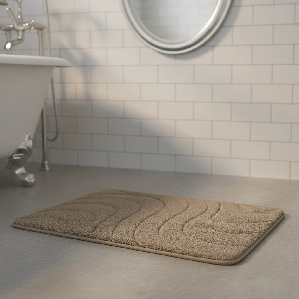 Kaki Bath Mat