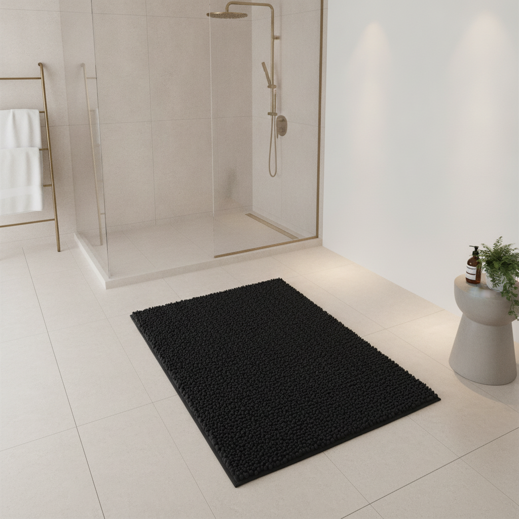 Fluffy Comfort Bath Mat