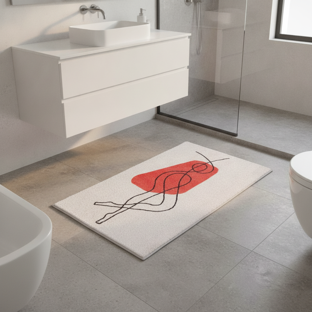 Abstract Art Bath Mat