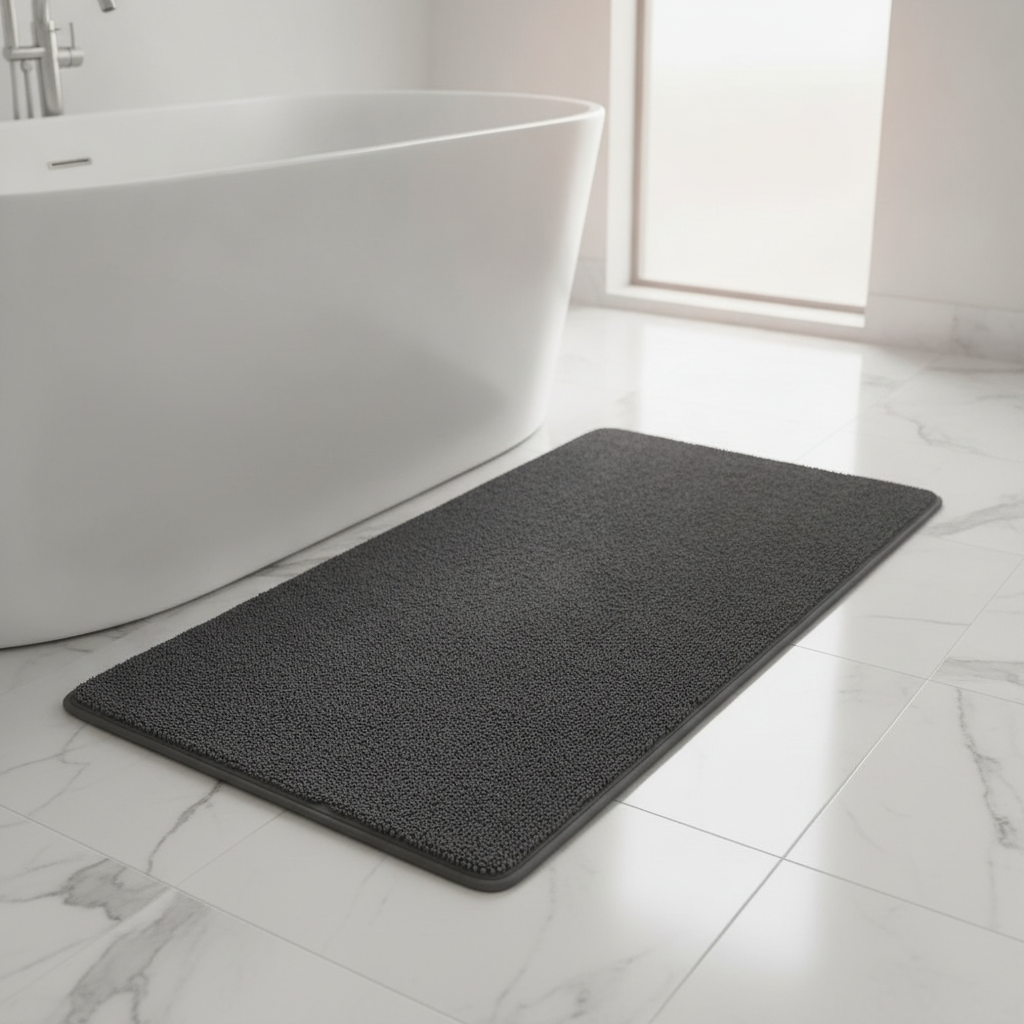 Large Microfiber Bathroom Rug