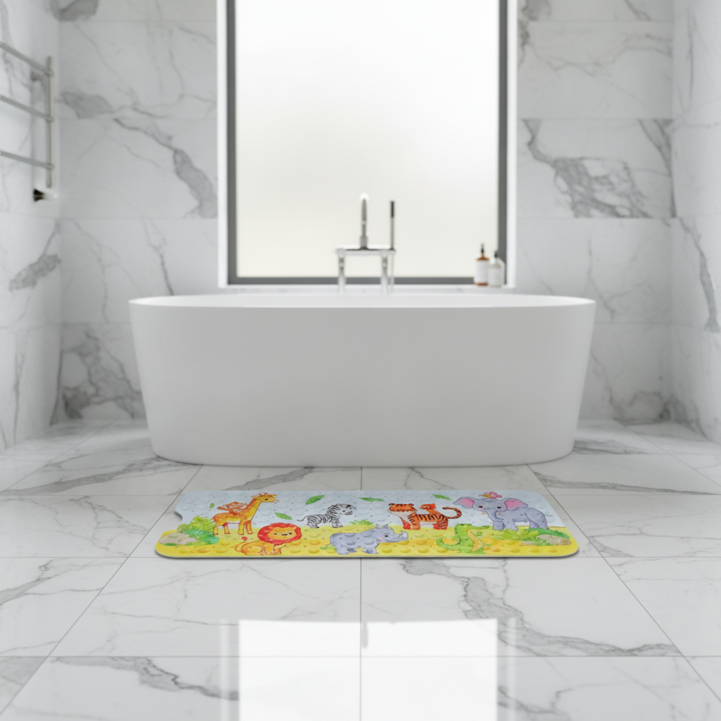 Non-Slip Baby Bath Mat - care instructions