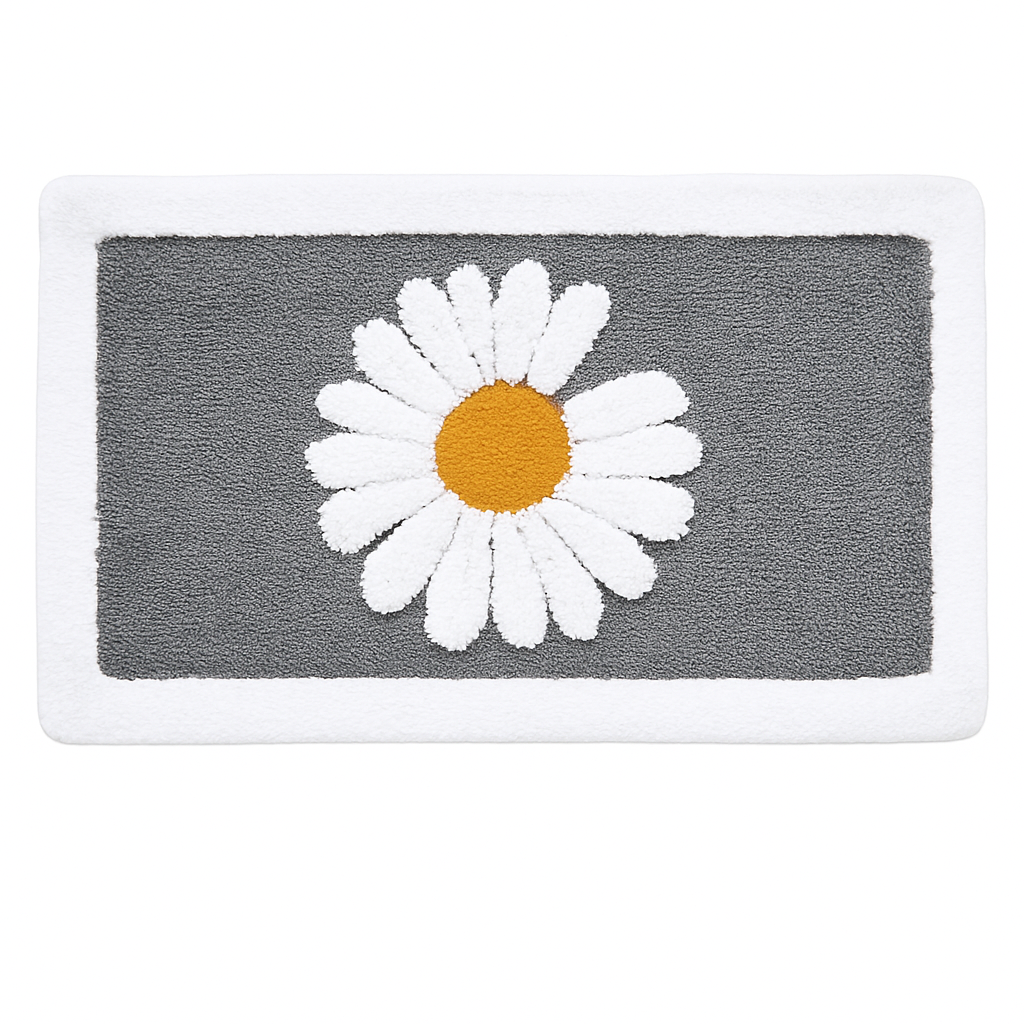 Flower Bath Mat