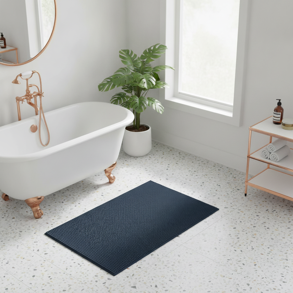 Soft Thin Bathroom Rug