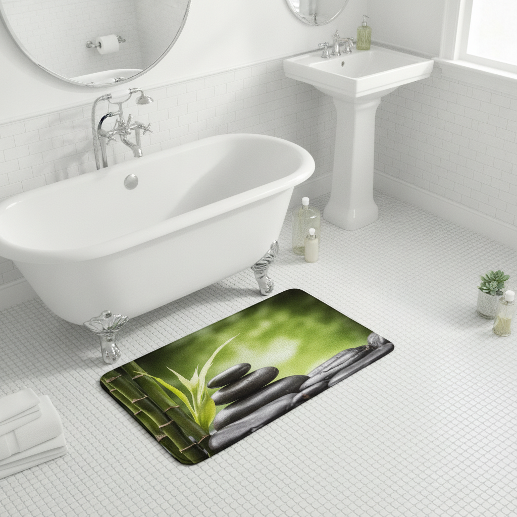 Zen Bathroom Rug - product detail