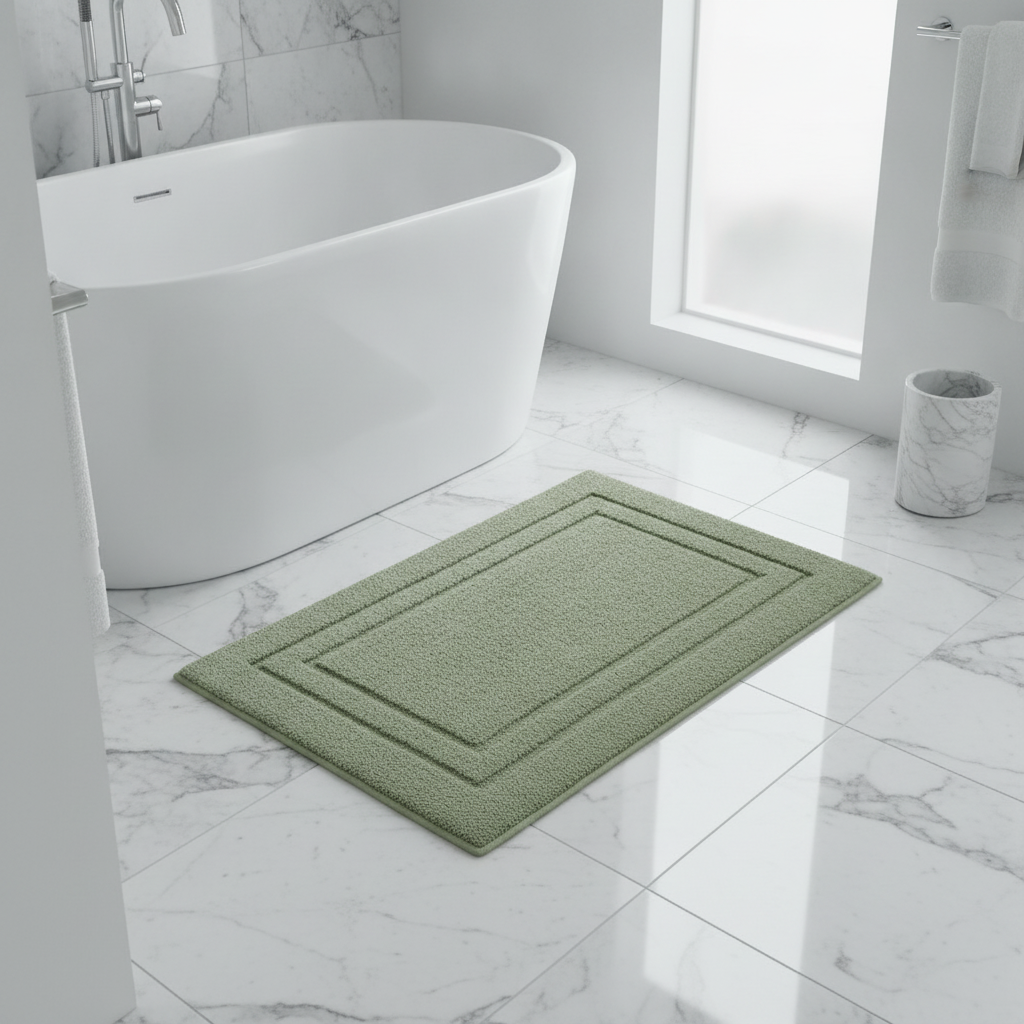 Absorbent Bathroom Rug