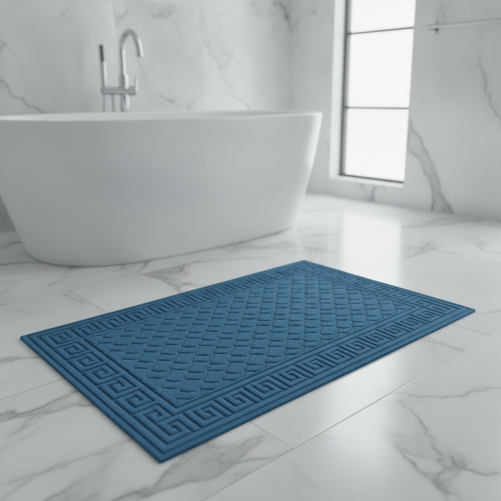 Non-Slip Cotton Bath Mat
