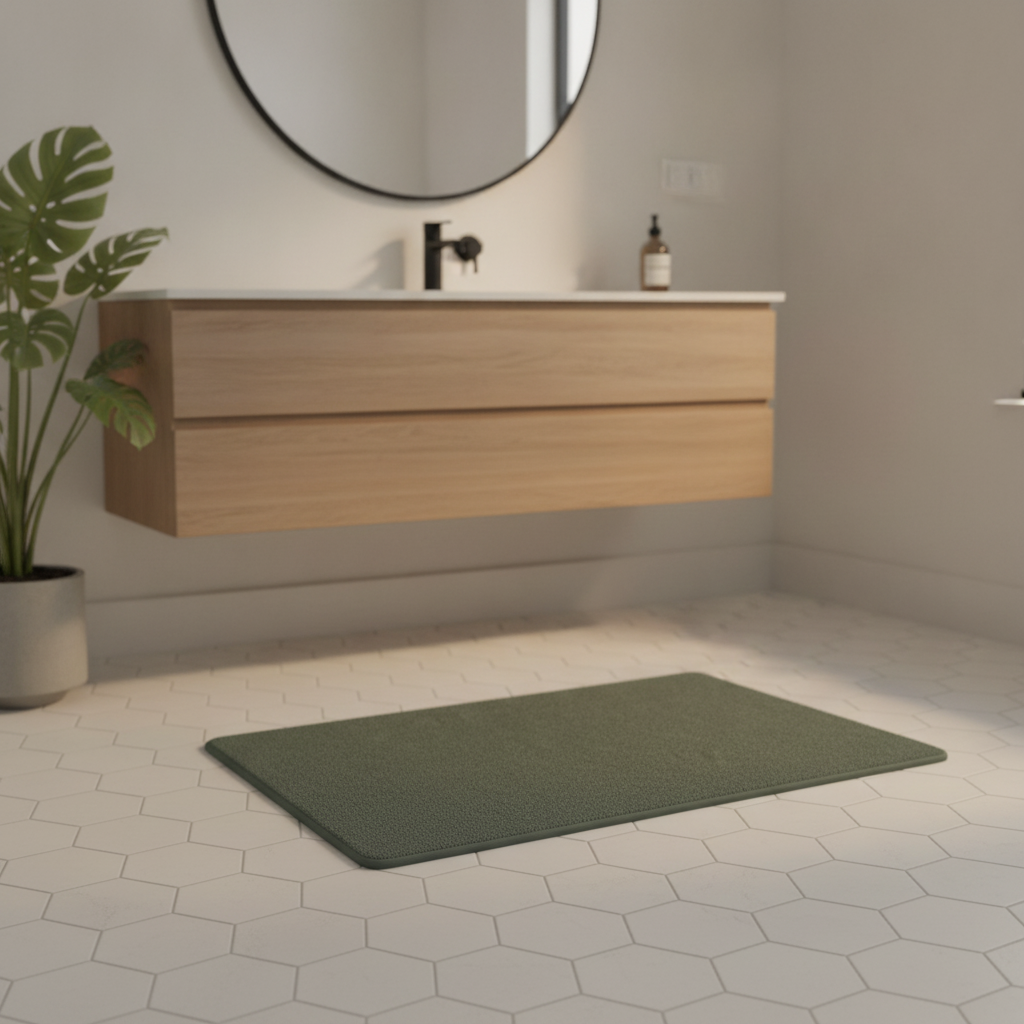 Absorbent Bath Mats For Bathroom