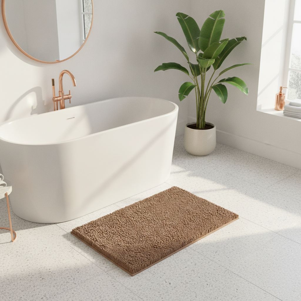 Caterpillar Bathroom Rug