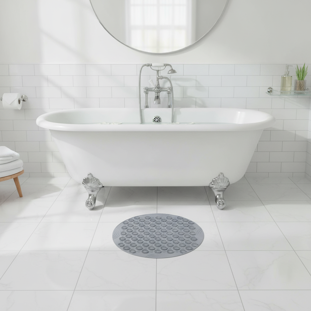 Round Shower Mat